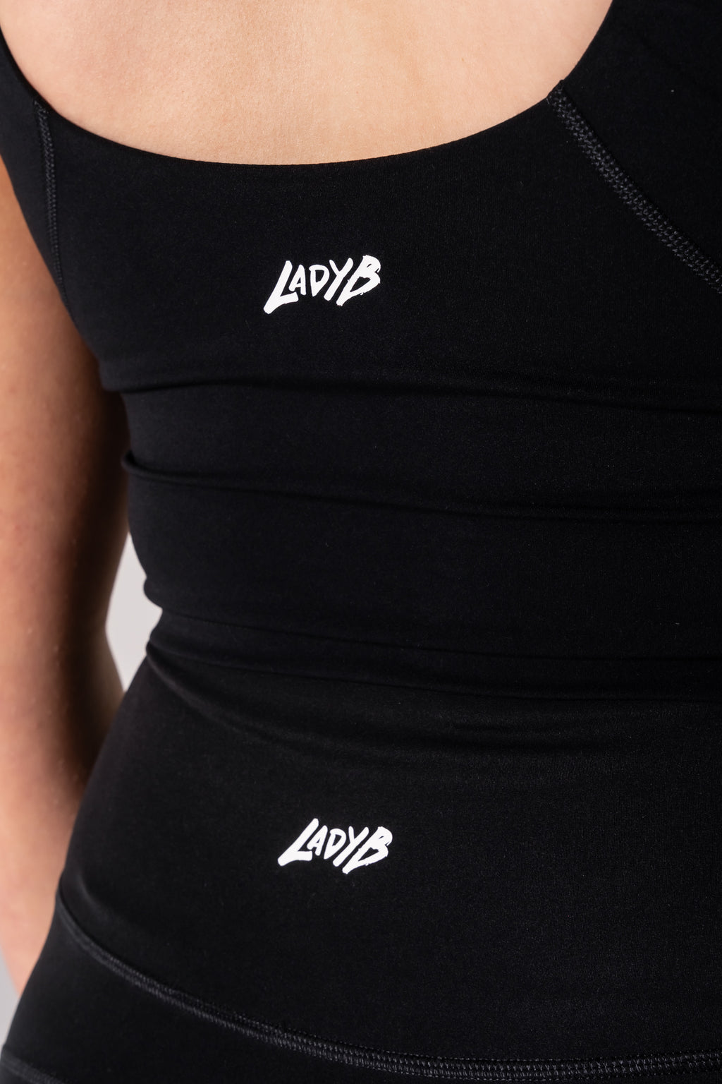 Freya Crop Top - Raven