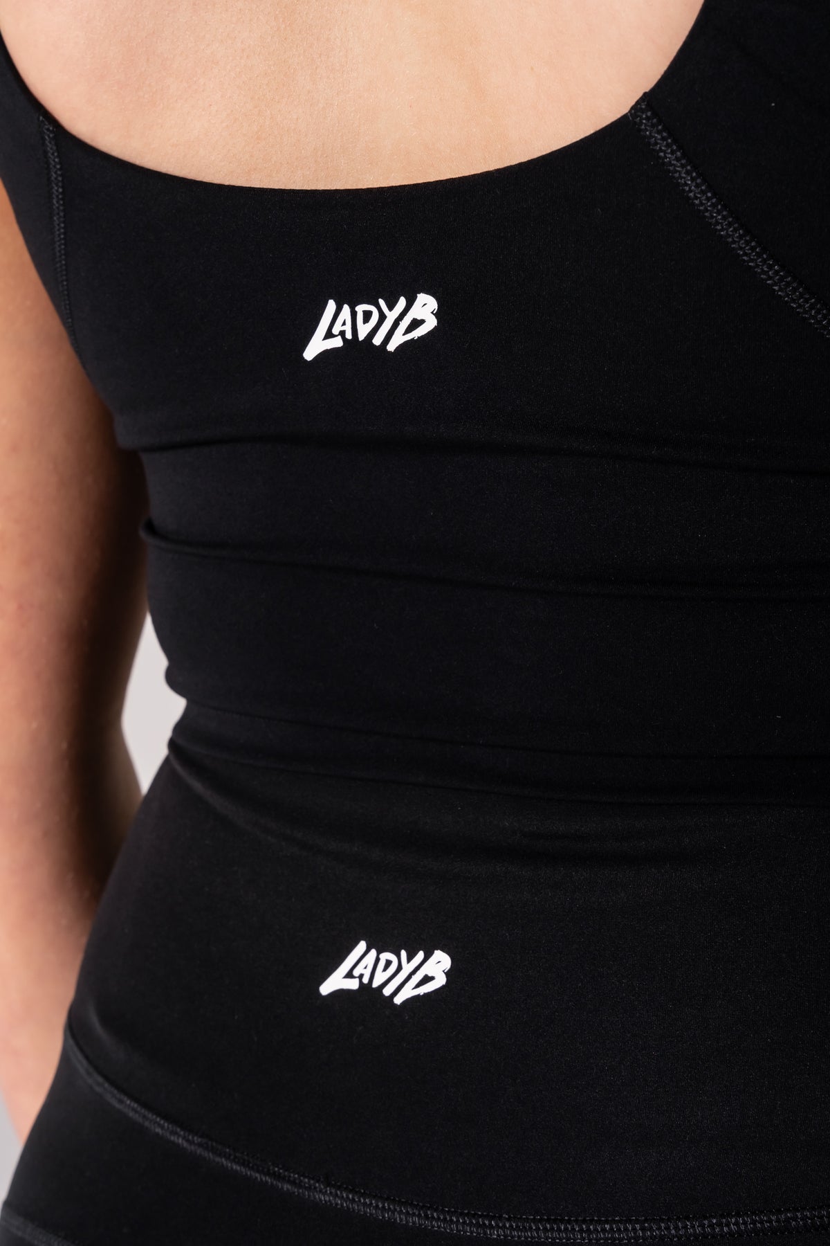 Freya Crop Top - Raven