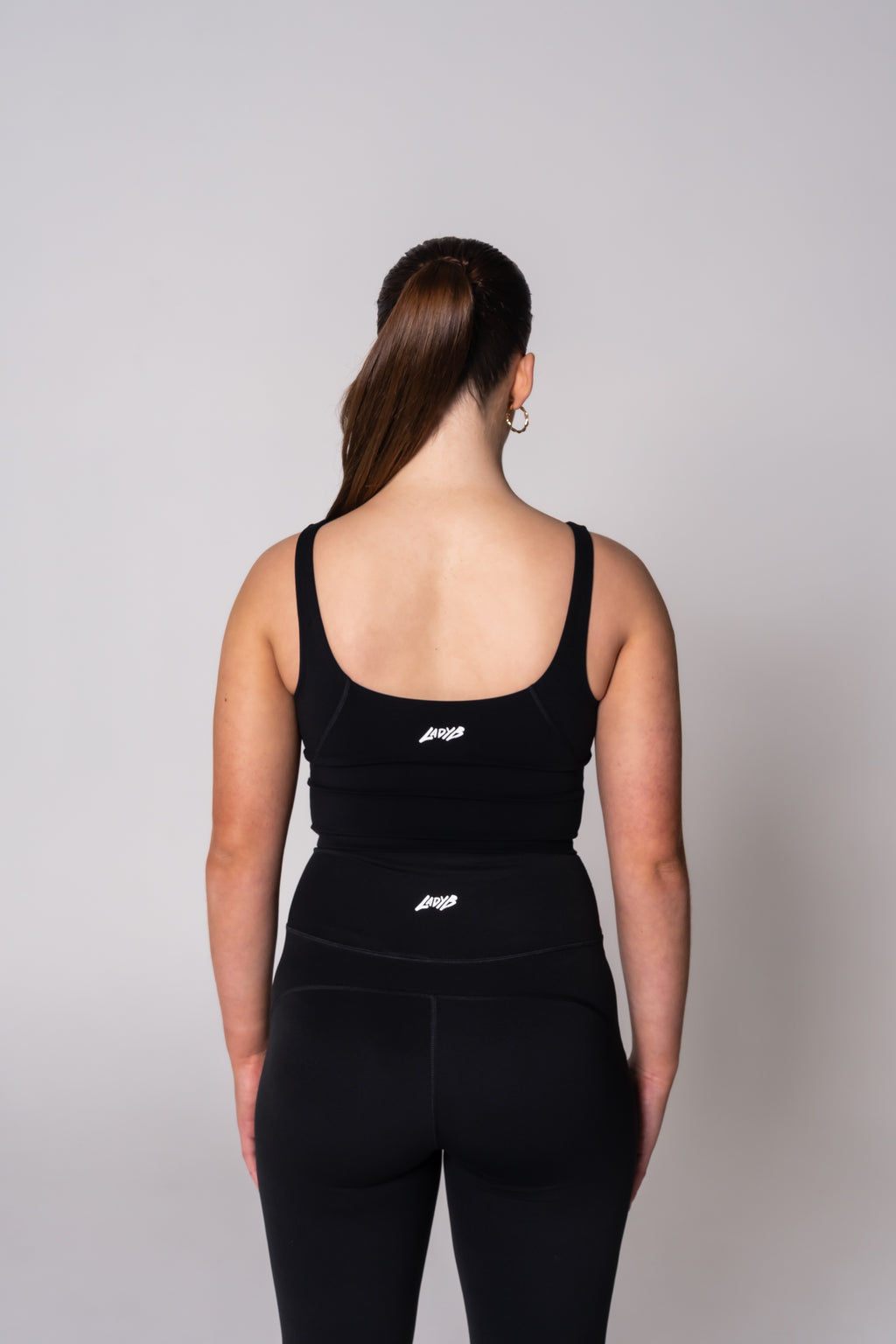 Freya Crop Top - Raven