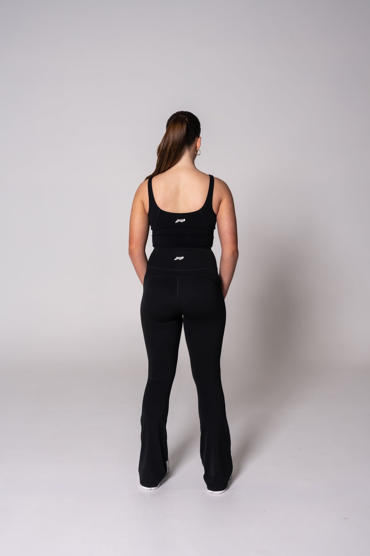 Freya Flare Pants - Raven
