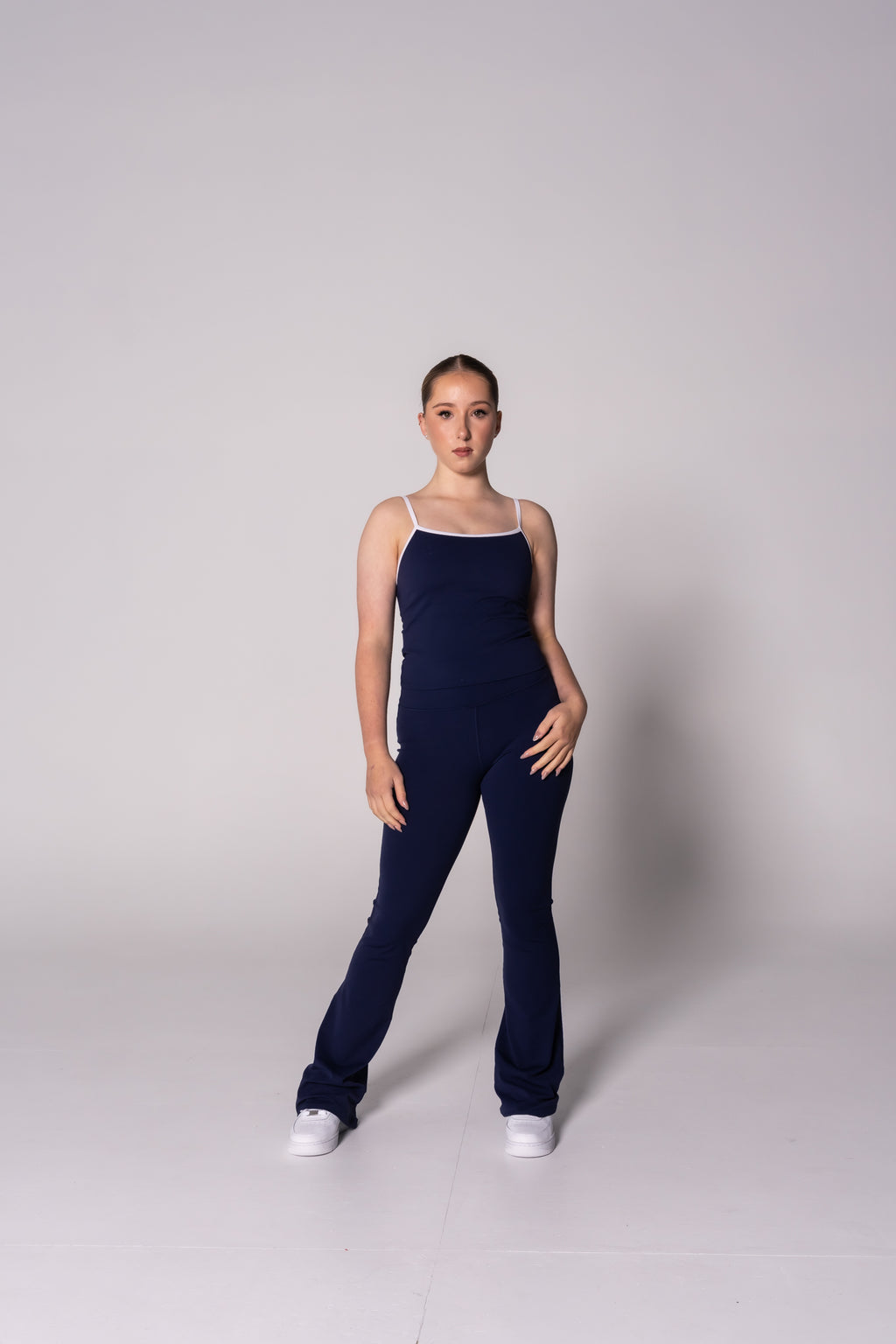 Freya Flare Pants - Midnight