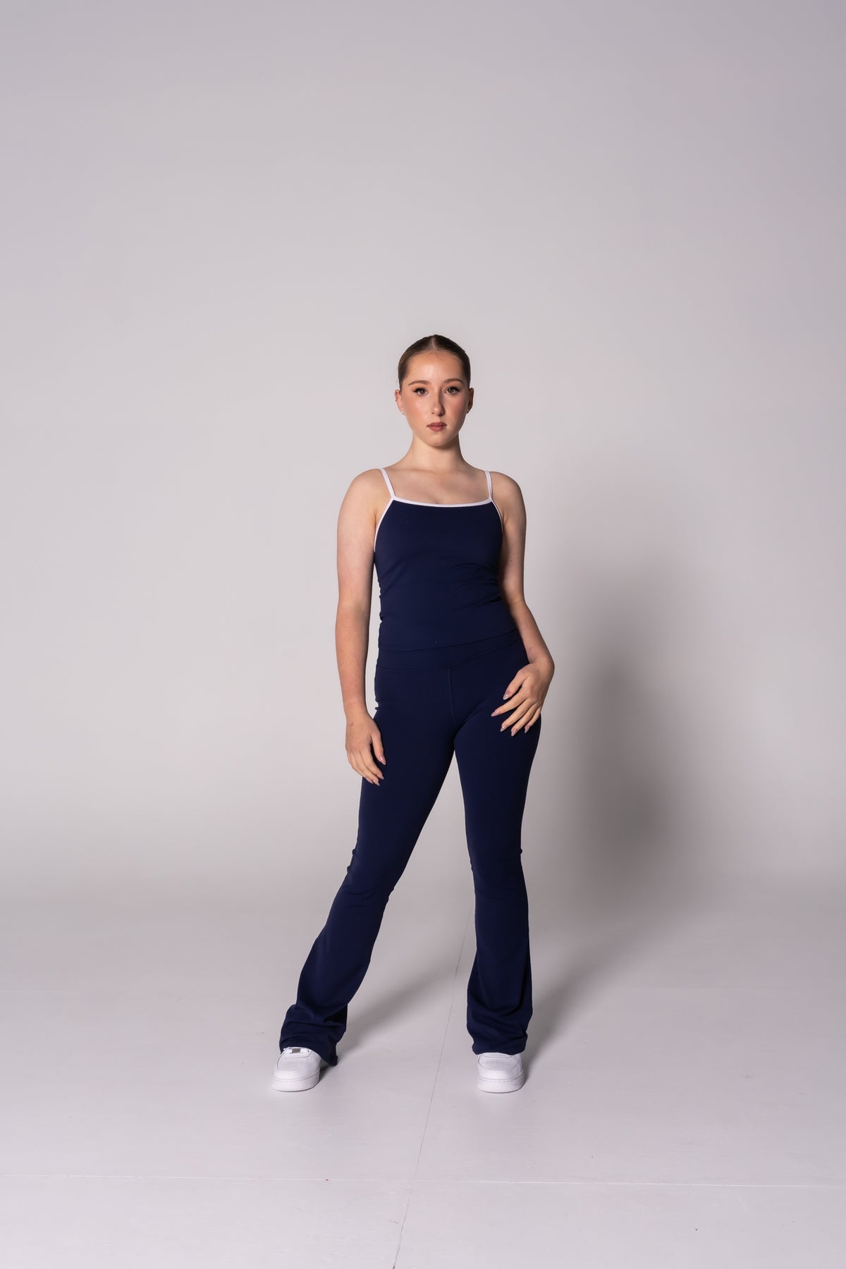 Freya Flare Pants - Midnight