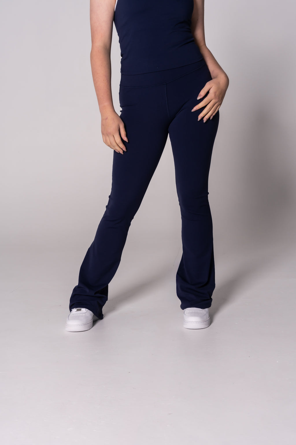 Freya Flare Pants - Midnight